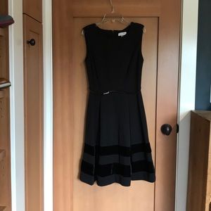 Calvin Klein little black cocktail dress